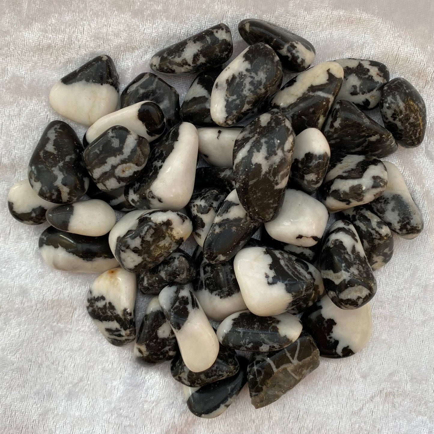 Zebra Jasper tumblestones