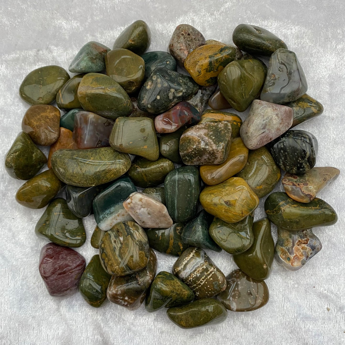 Ocean Jasper tumblestones
