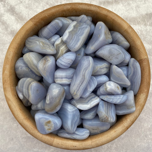 Blue Lace Agate tumblestones