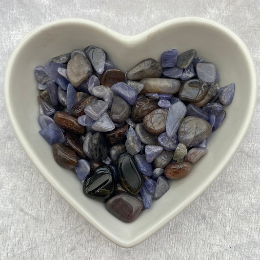 Tumbled Tanzanite chips