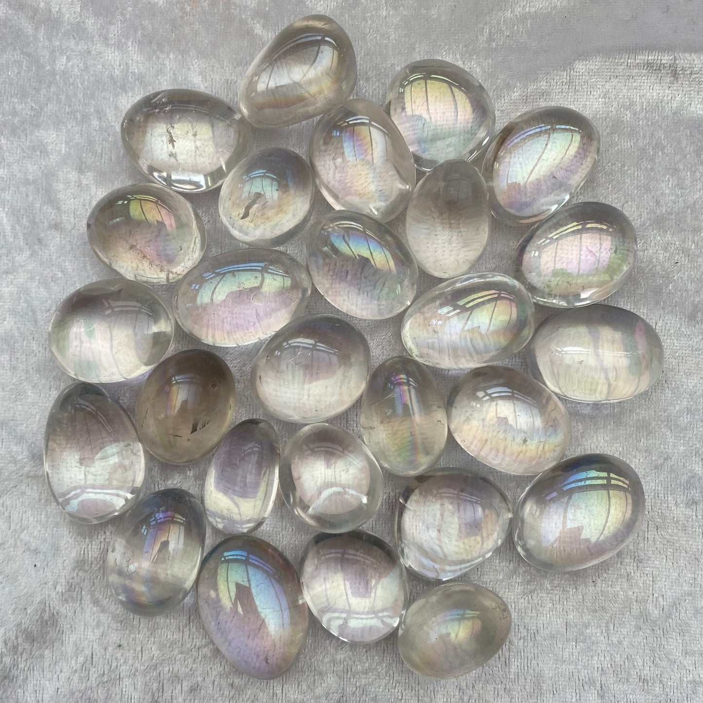 Angel Aura Quartz tumblestones