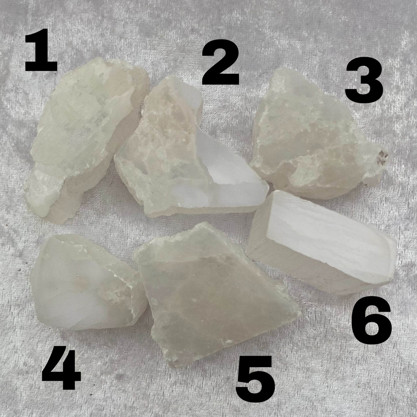 Rough Ulexite TV Stone