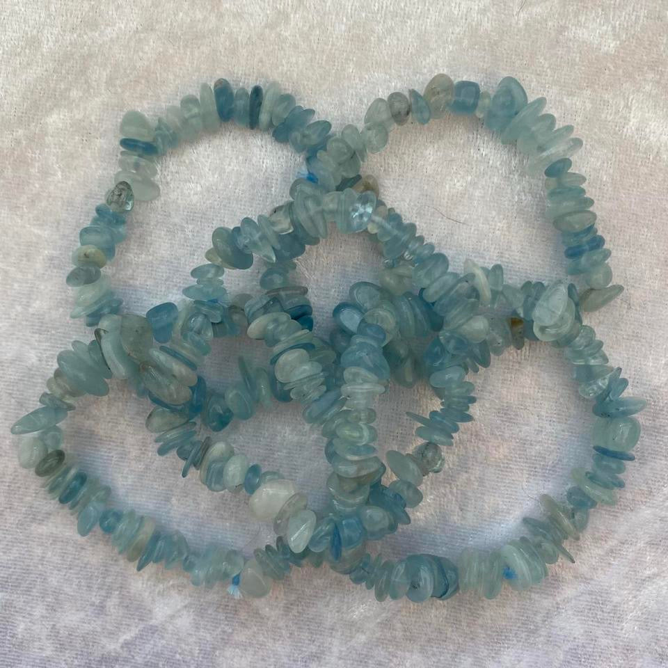 Aquamarine bracelets