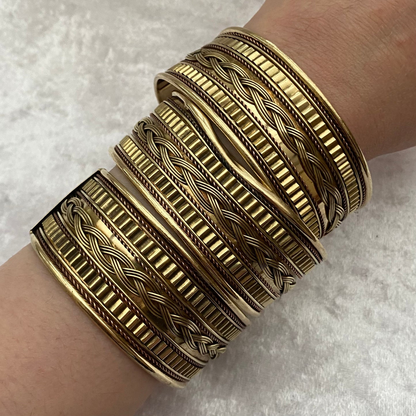 24mm Copper Bangle Bracelets