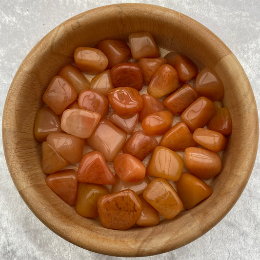 Peach Aventurine tumblestones