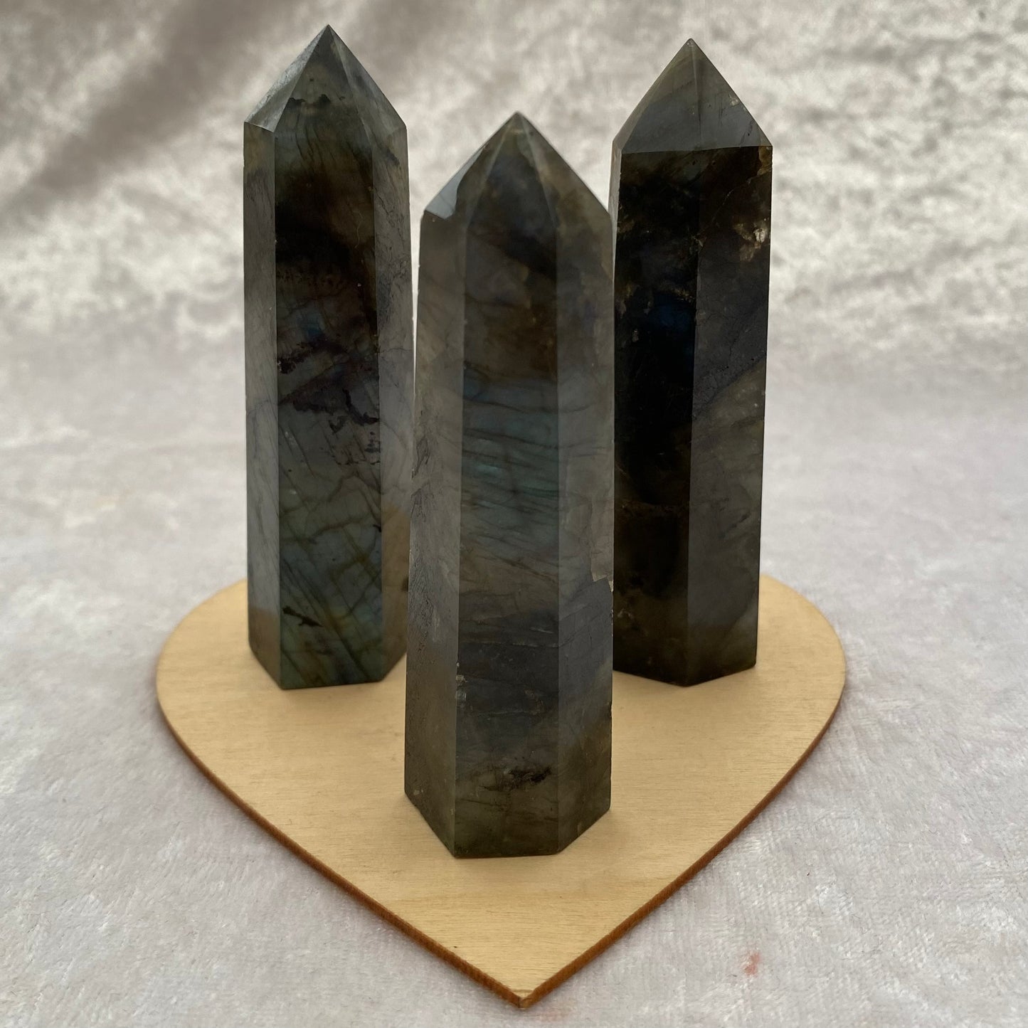 Labradorite towers