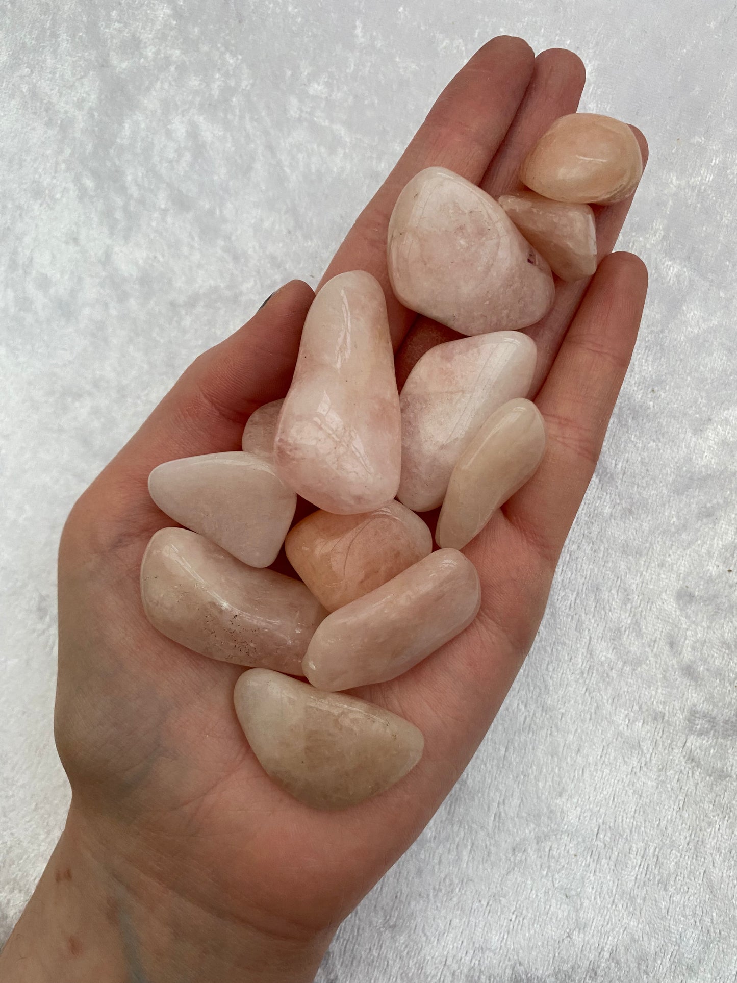 Peach Morganite tumblestones