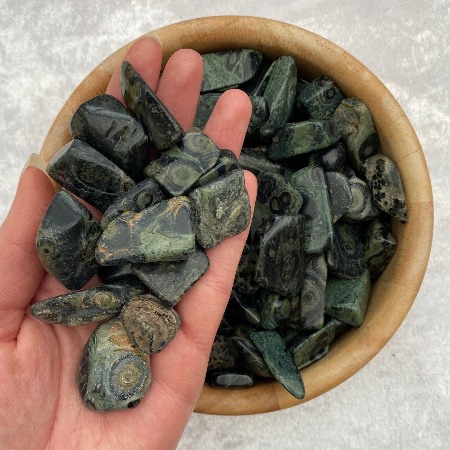 Kambaba Jasper tumblestones