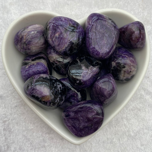 Charoite tumblestones