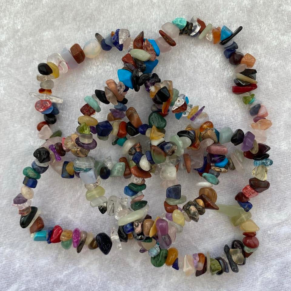 Mixed Crystal Bracelets