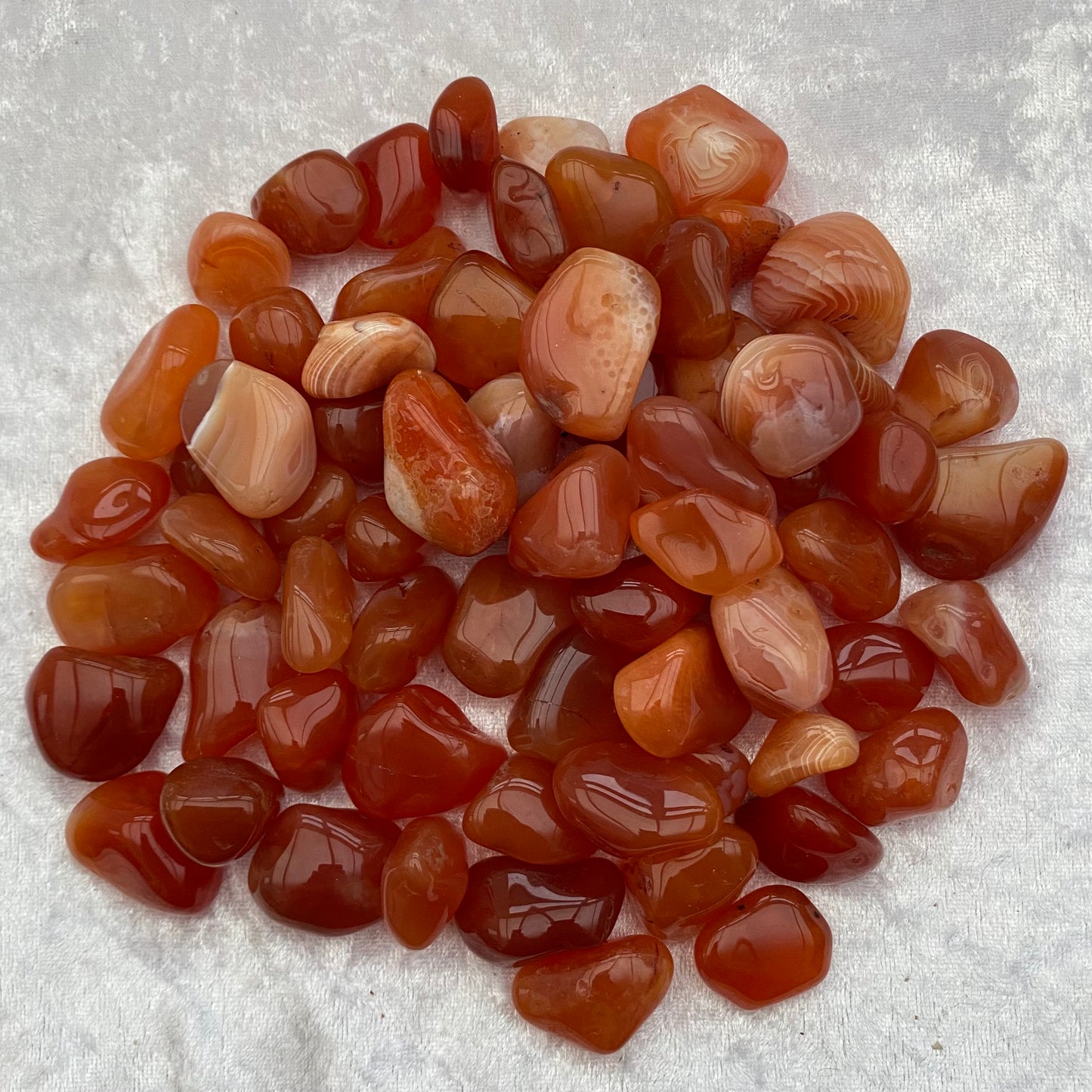 Carnelian tumblestones
