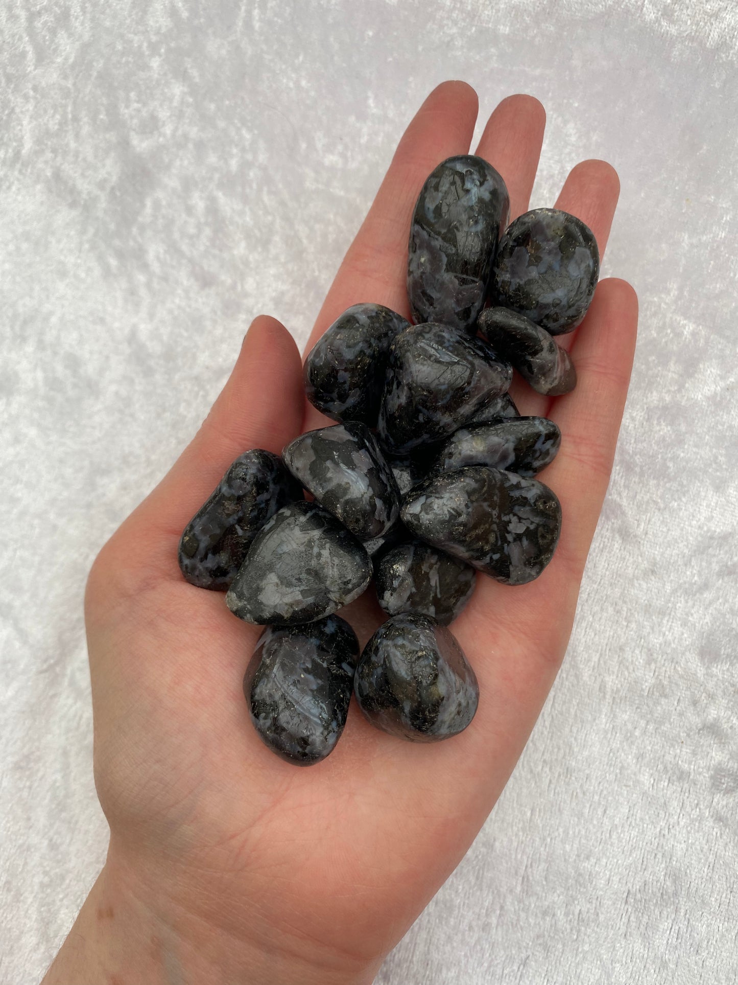 Indigo Gabbro tumblestones