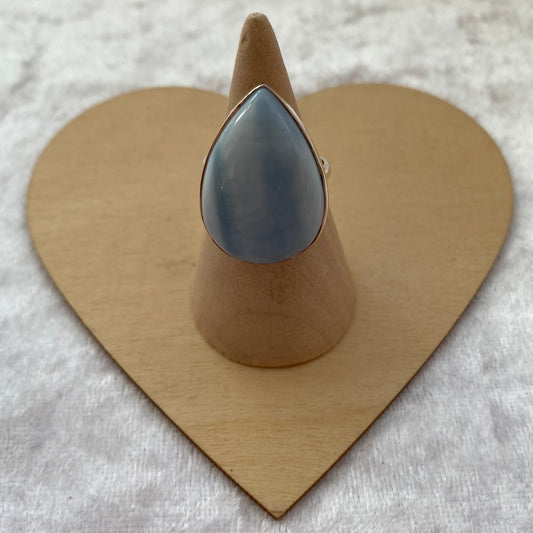 Owyhee Blue Opal ring