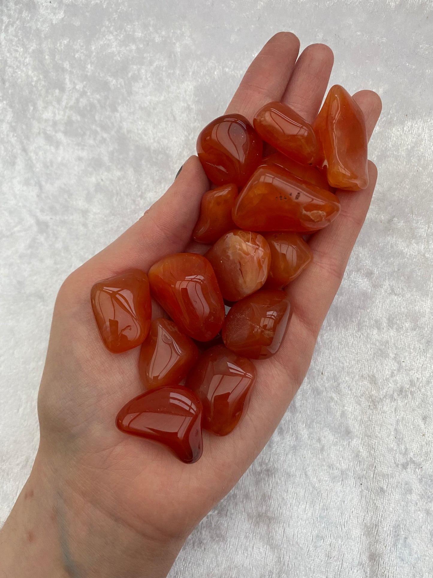 Carnelian tumblestones