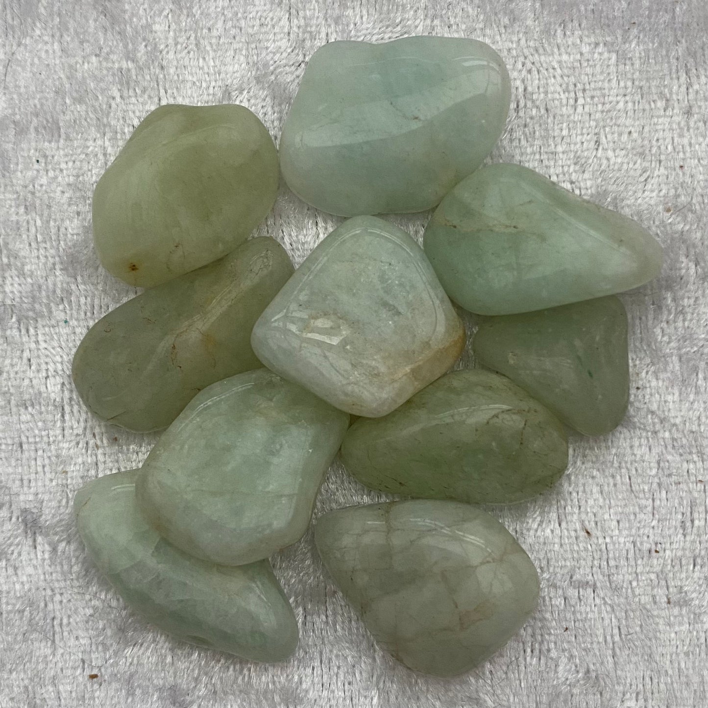 Aquamarine tumblestones