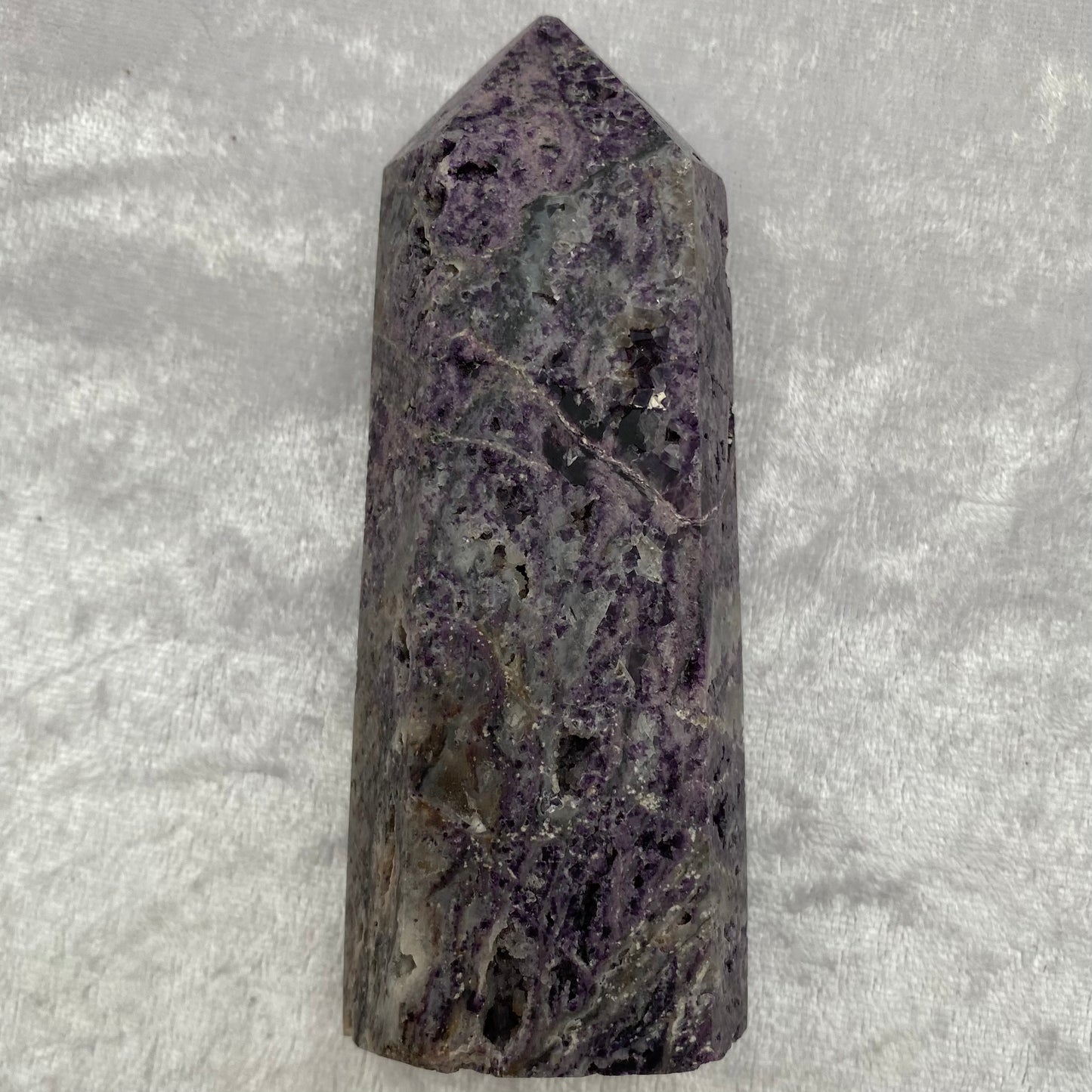 Purple Sphalerite Tower