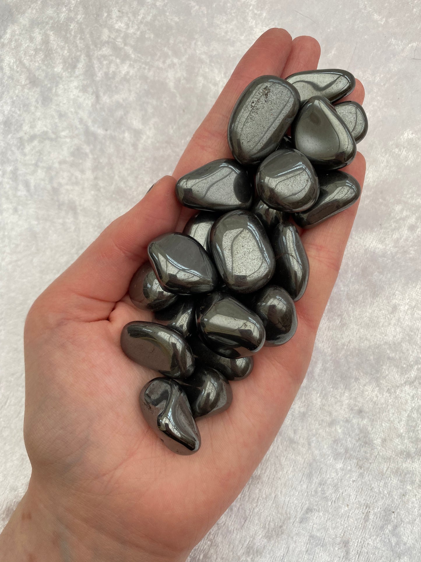 Hematite tumblestones