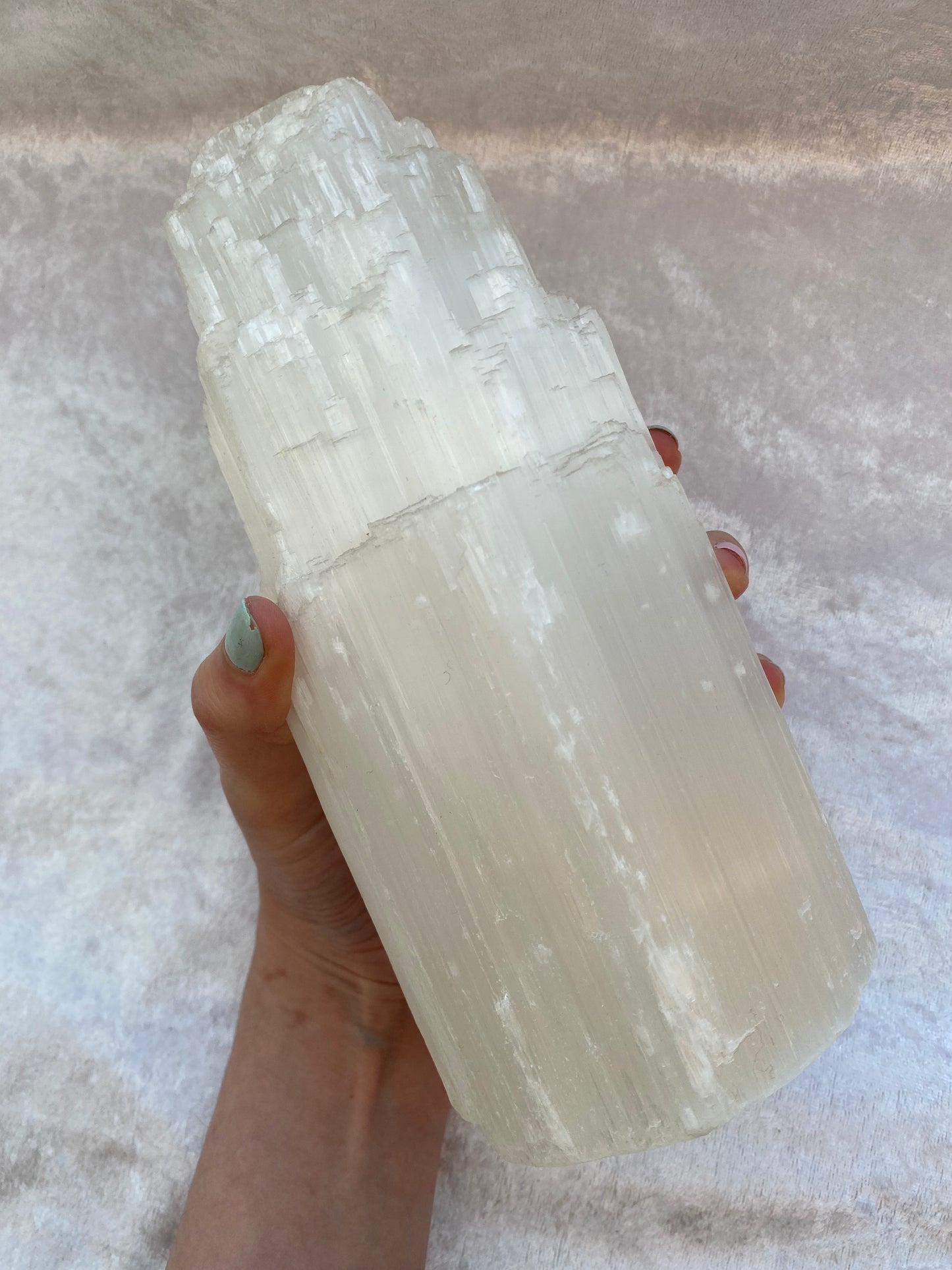 Selenite lamps