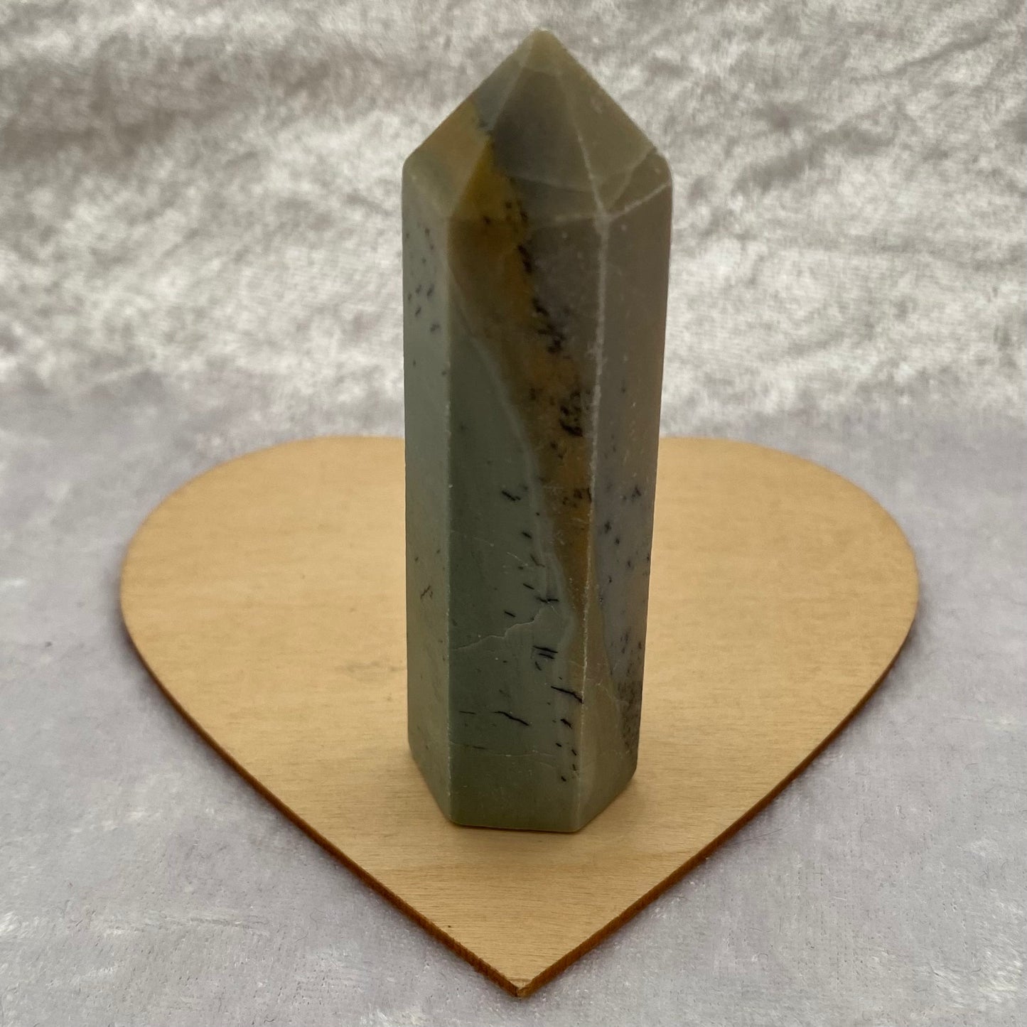 Grey Rhodonite Tower