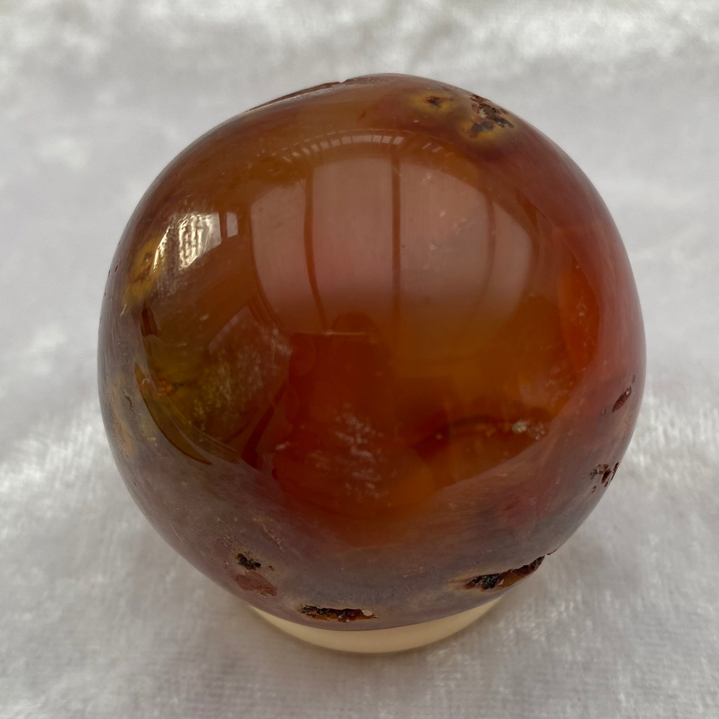 Carnelian sphere