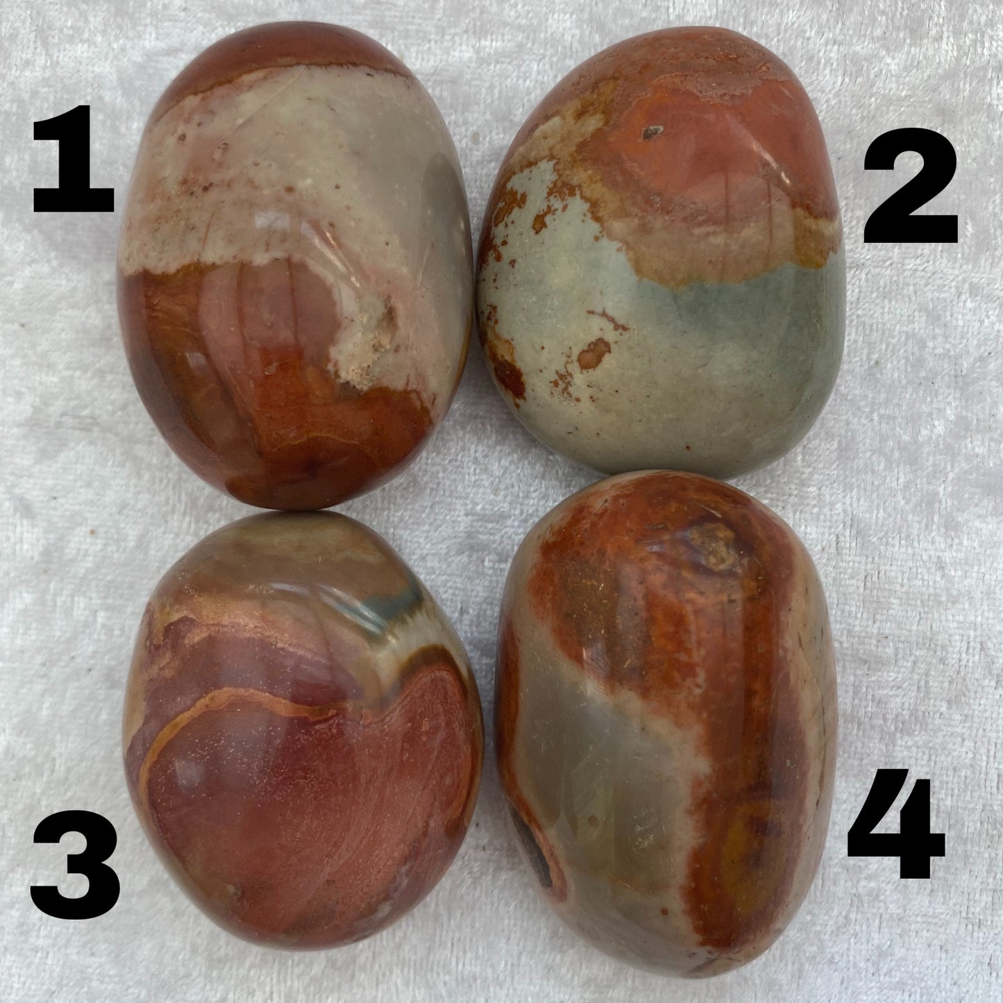 Polychrome Jasper pebbles
