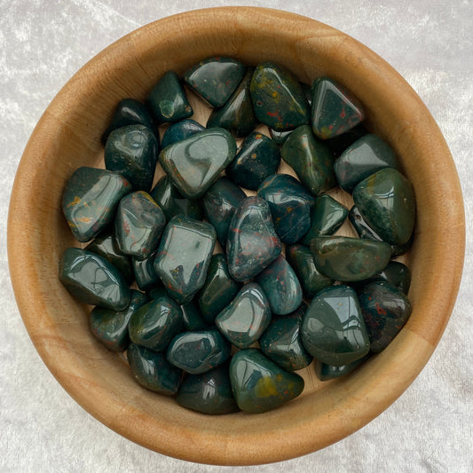 Bloodstone tumblestones