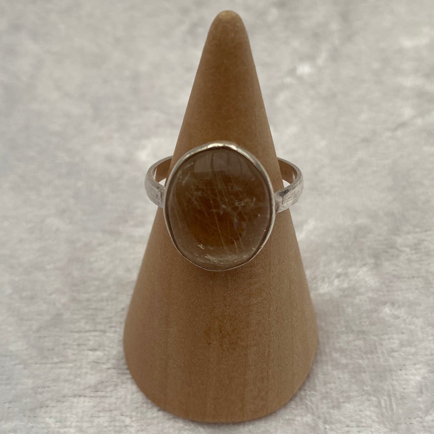 Rutile Quartz ring