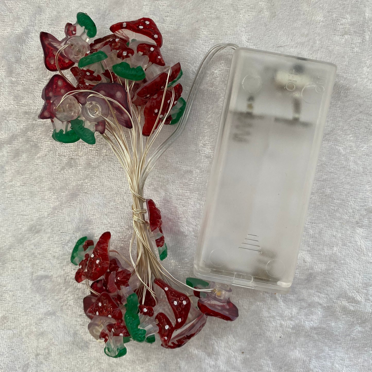 Mushroom LED fairy lights