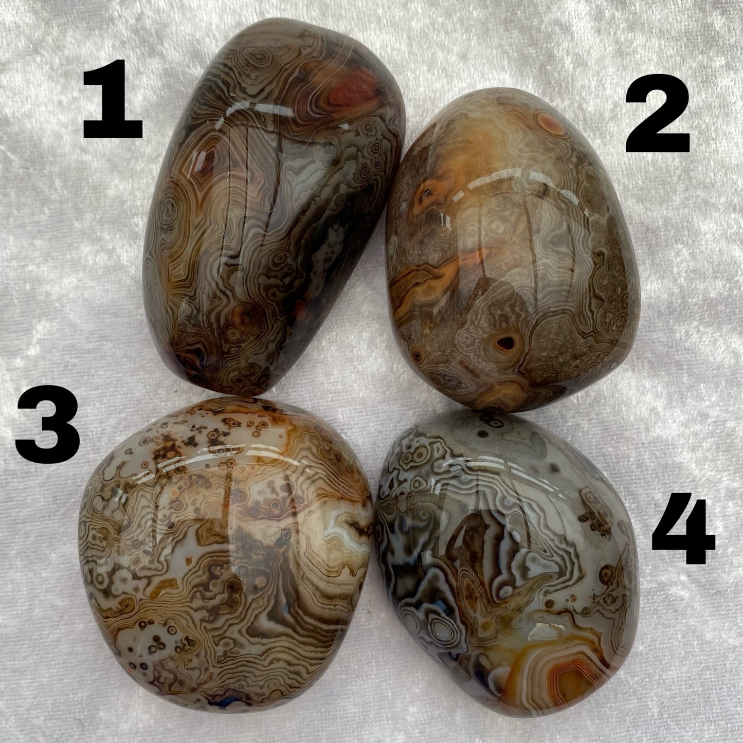 Sardonyx palmstone gallets