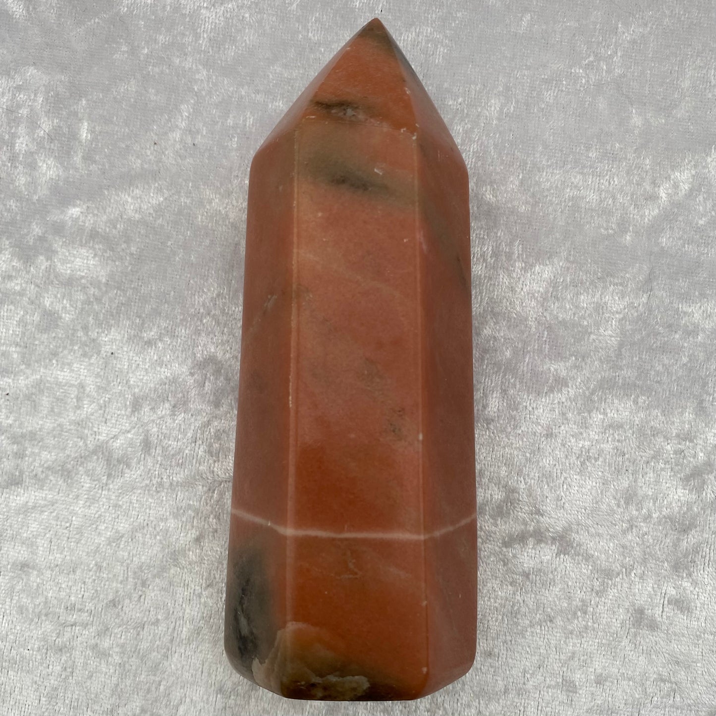 Red Calcite Tower