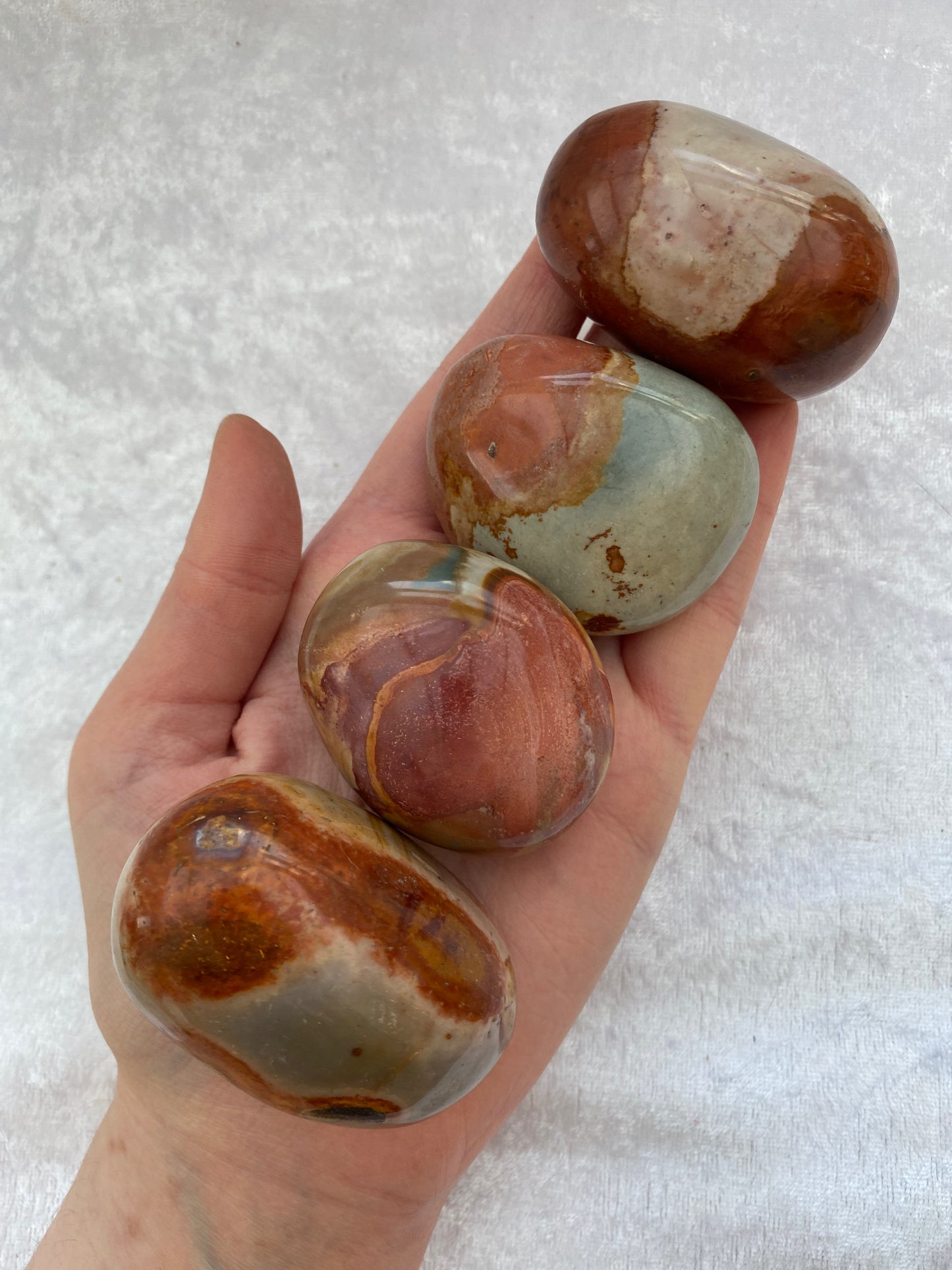 Polychrome Jasper pebbles