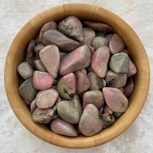 Rhodonite tumblestones