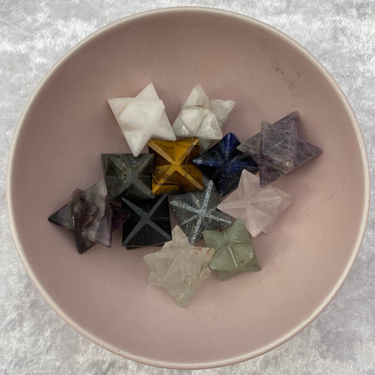 Crystal merkabah stars