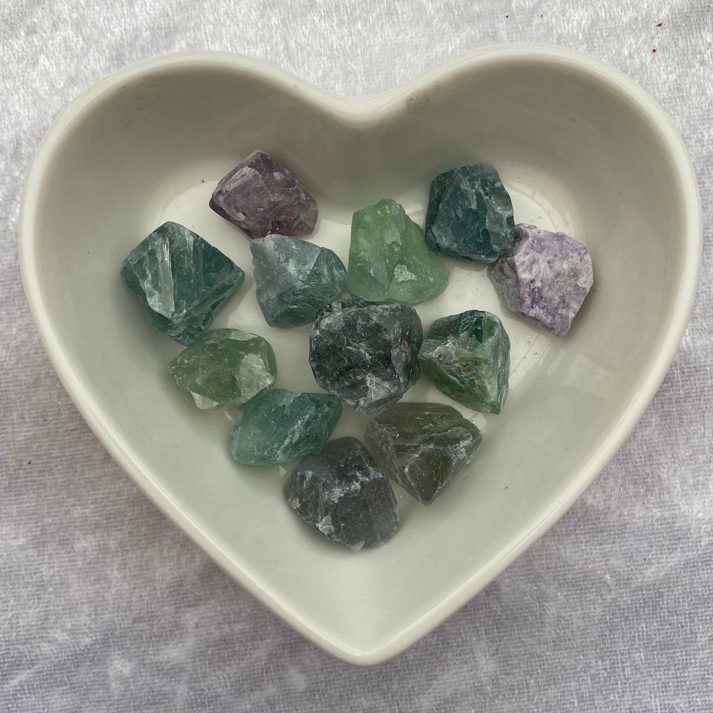 Small rough Rainbow Fluorite