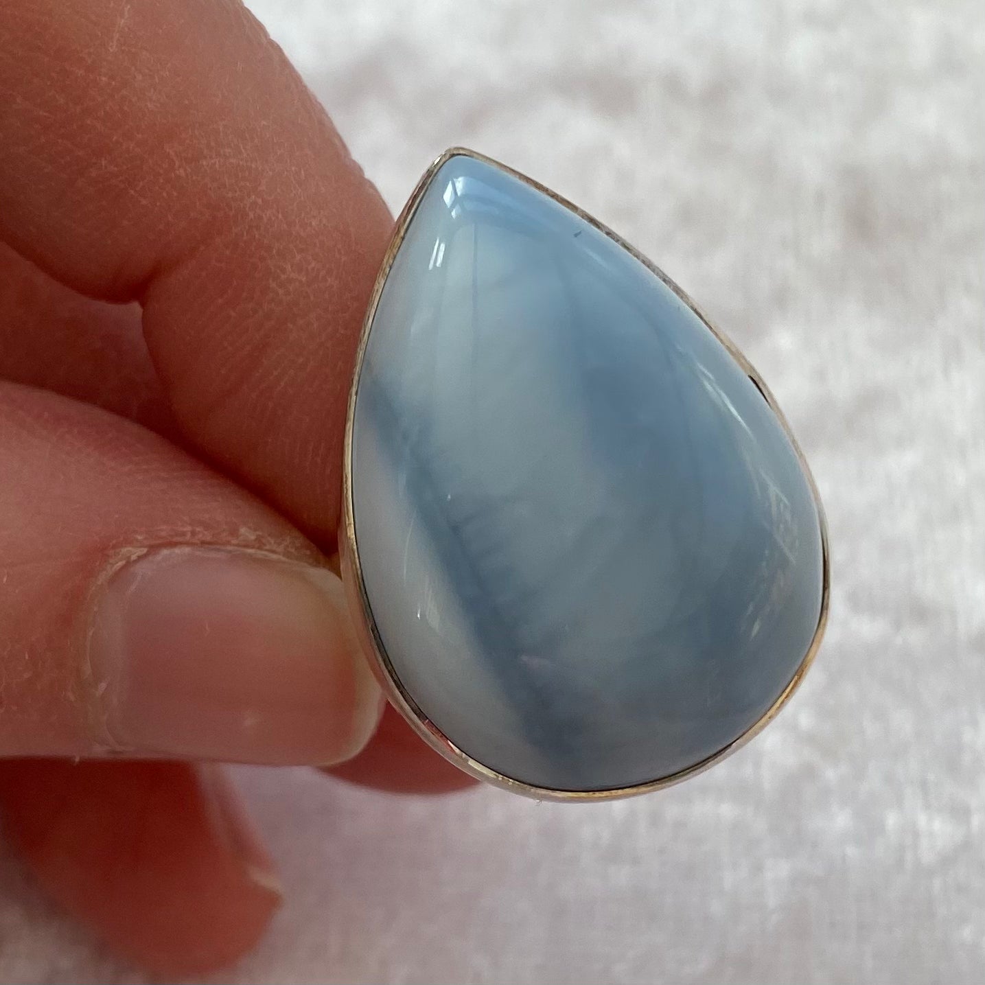 Owyhee Blue Opal ring