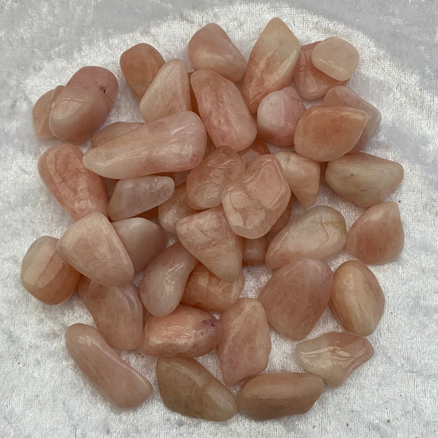 Peach Morganite tumblestones