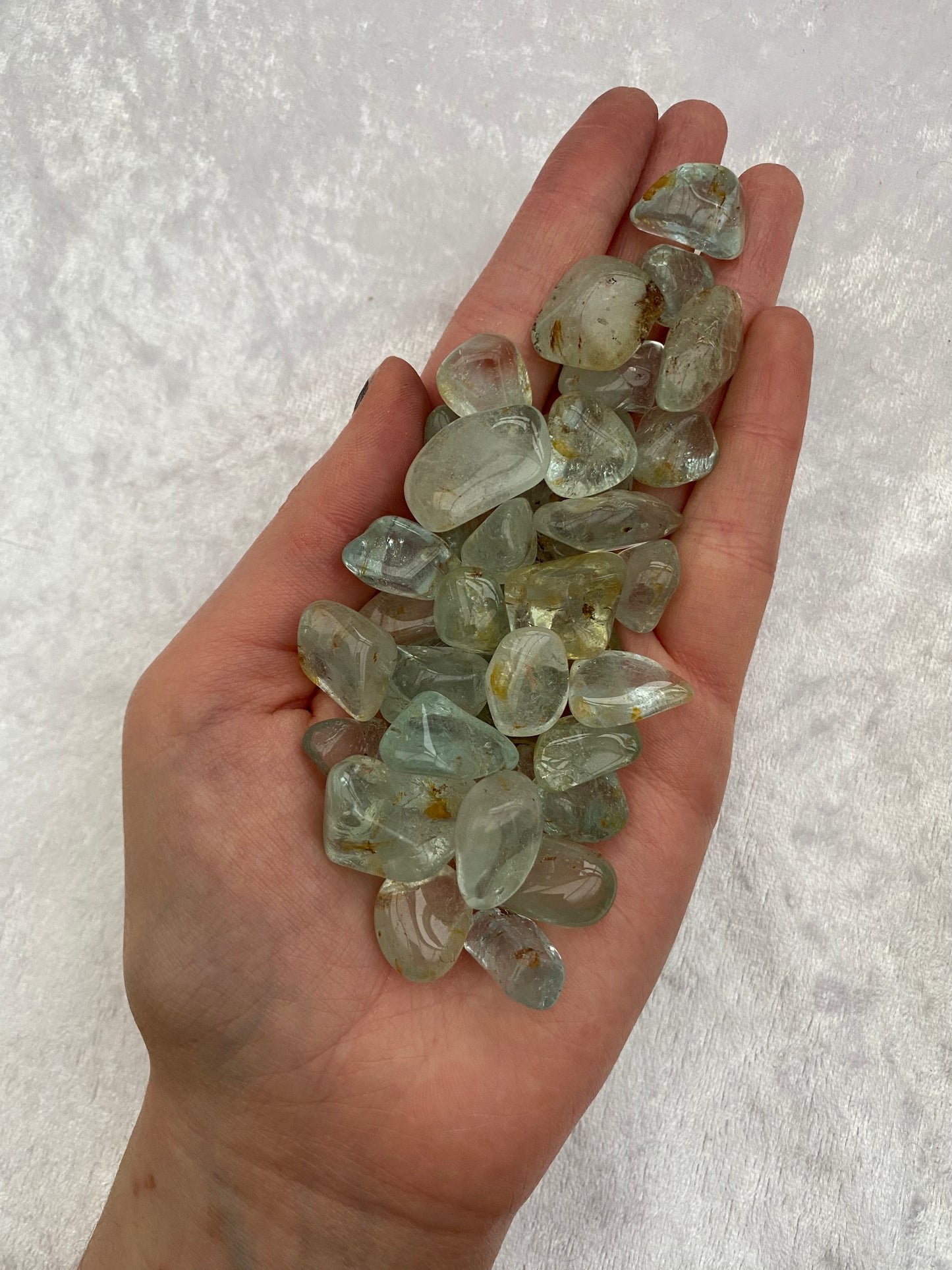Blue Topaz tumblestones