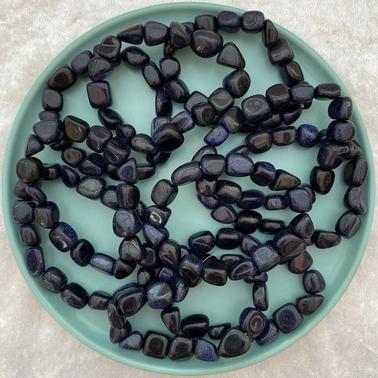 Blue Goldstone bracelets