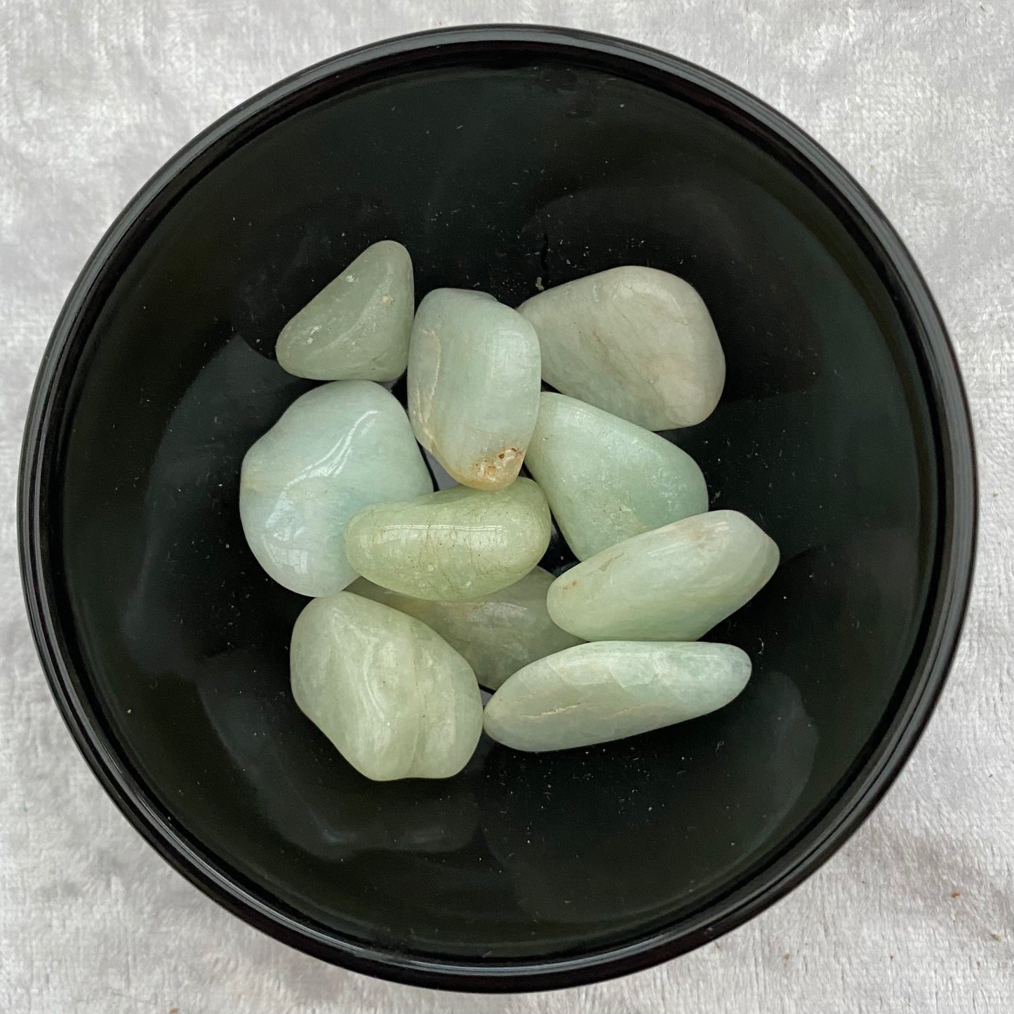 Aquamarine tumblestones