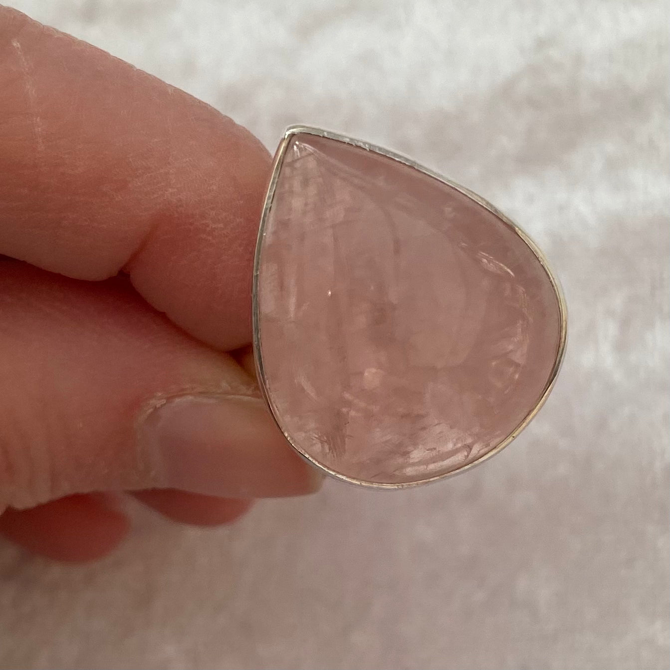 Rose Quartz ring