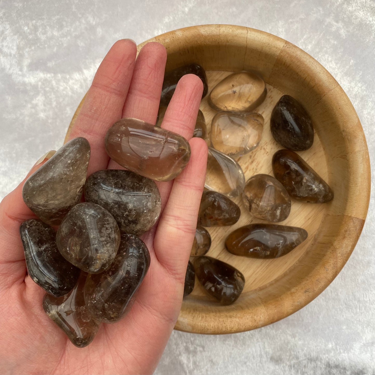 Smoky Quartz tumblestones