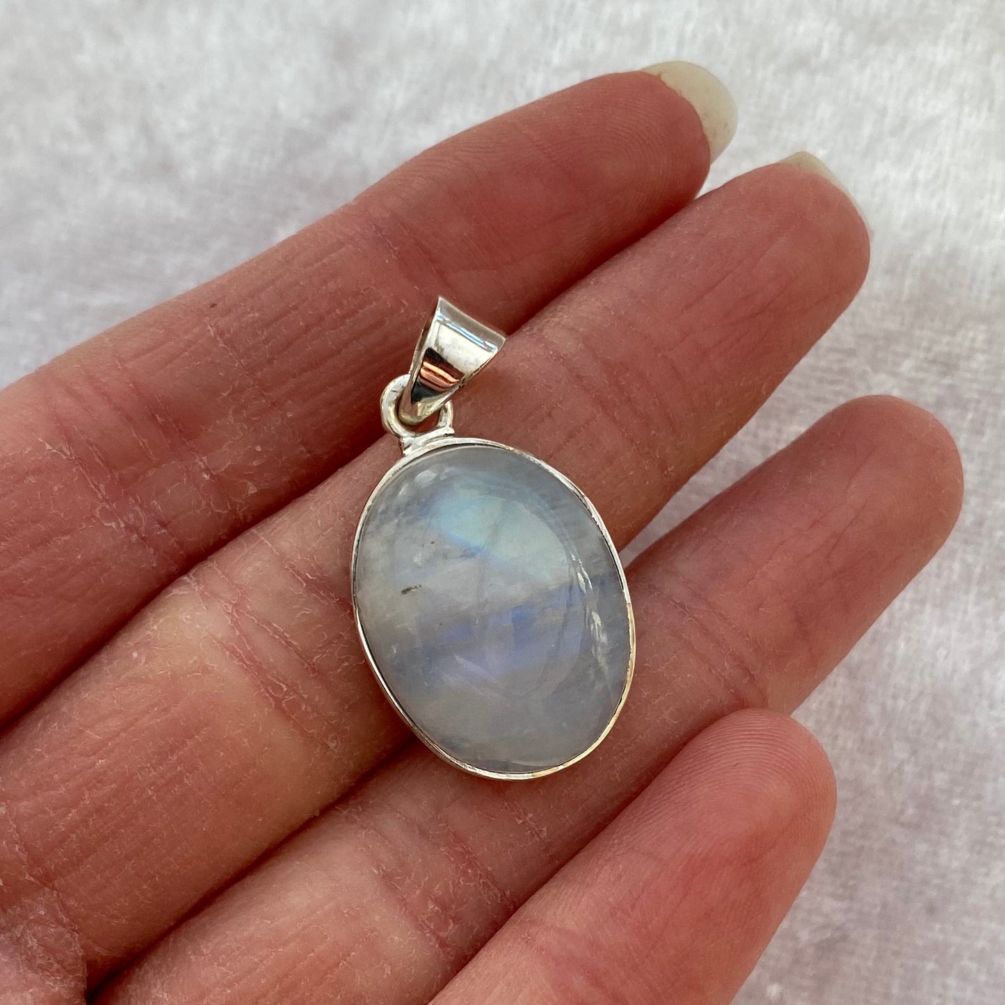 Rainbow Moonstone pendant