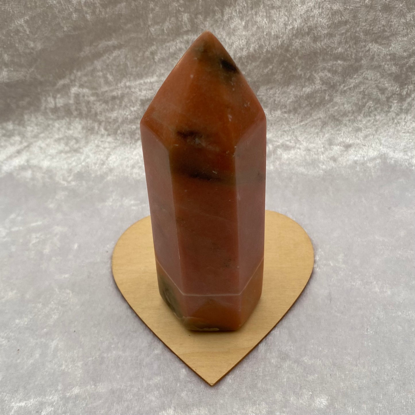 Red Calcite Tower