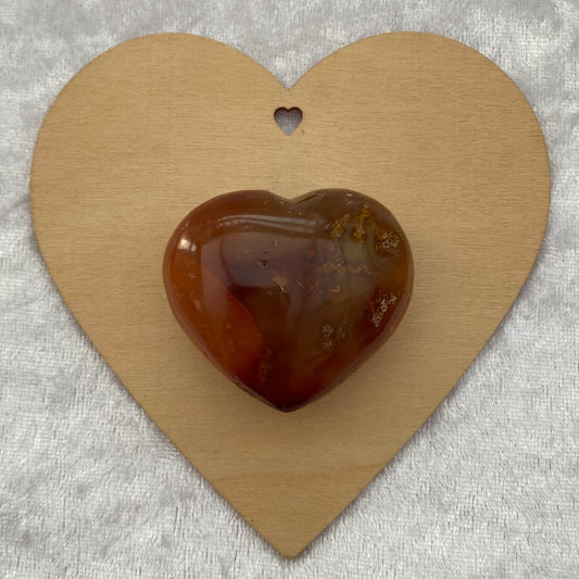 Carnelian heart