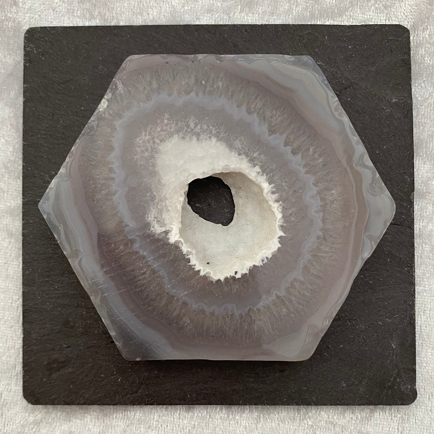 Grey Agate slice