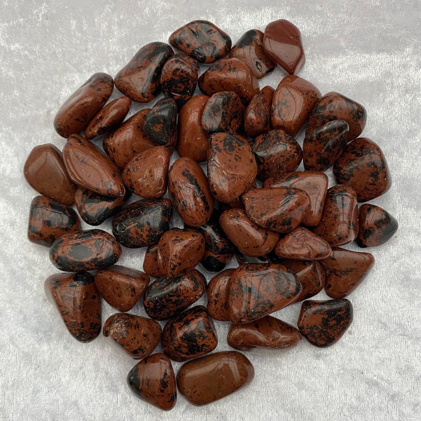 Mahogany Obsidian tumblestones