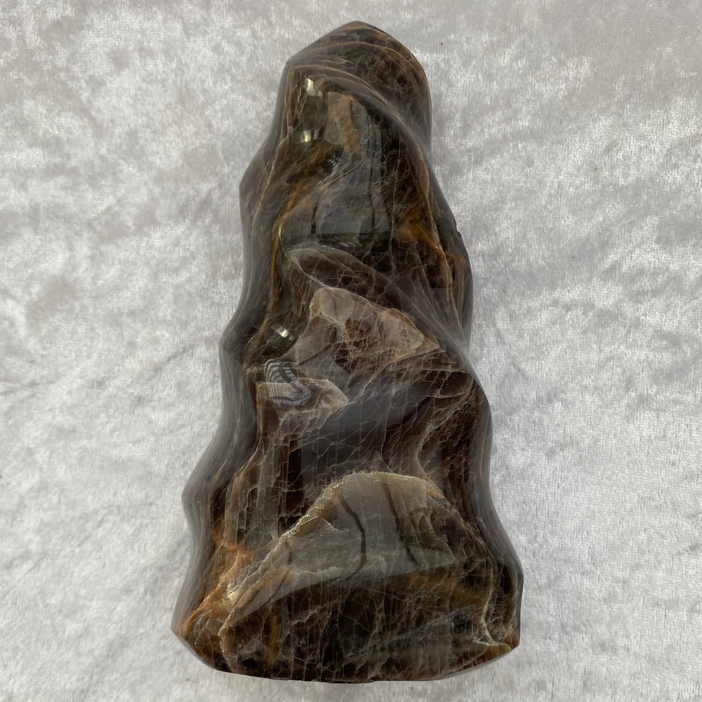 Extra Large Black Moonstone Flame