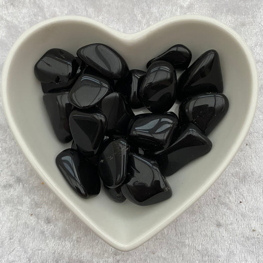 Black Obsidian tumblestones