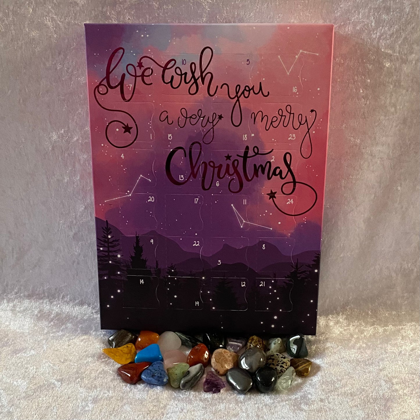 Crystal tumblestone advent calendar