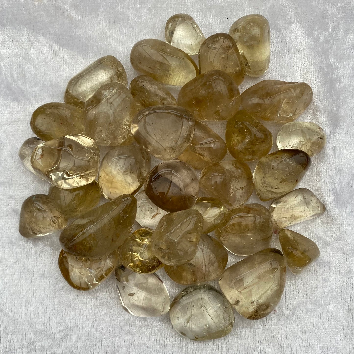 Natural Citrine tumblestones